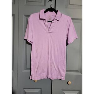 Redwood Creek mens purple short-sleeved polo